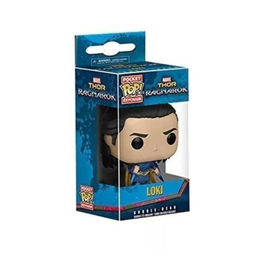Chaveiro Funko Pocket Pop Loki Thor Ragnarok