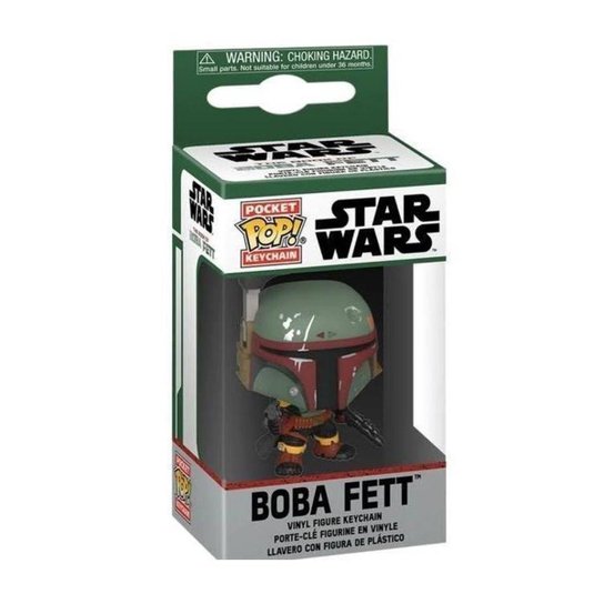 Chaveiro Funko Pocket Pop Star Wars Boba Fett