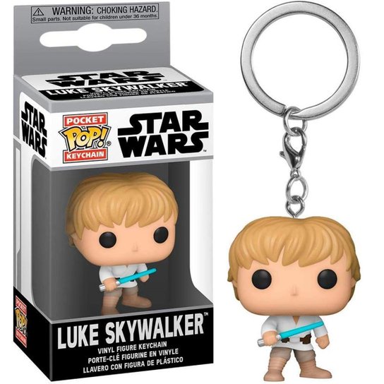 Chaveiro Funko Pop Star Wars Luke Skywalker