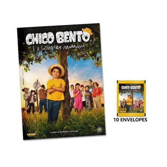 CHICO BENTO - E A GOIABEIRA MARAVIOSA - Álbum Capa Cartão + Kit 10 Envelopes