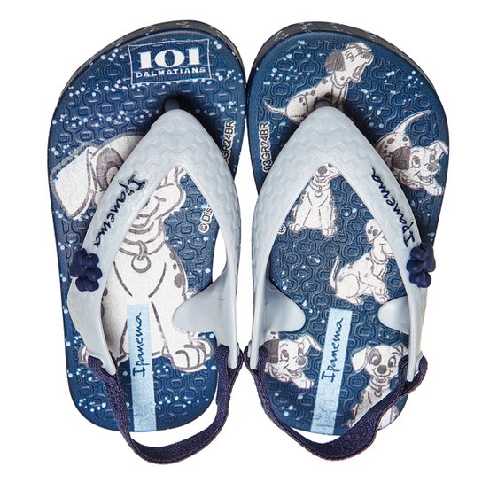 Chinelo Bebê Grendene Dálmatas Menino