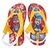 Chinelo Bebê Grendene Kids Ipanema Patrulha Canina Masculino - Vermelho+Amarelo