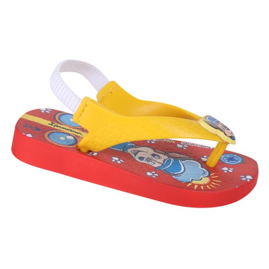 Chinelo Bebê Grendene Kids Ipanema Patrulha Canina Masculino
