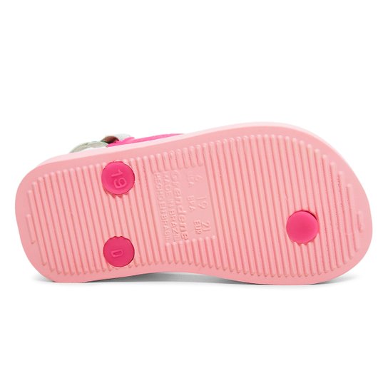 Chinelo Bebê Grendene Kids Ipanema Turma da Mônica Menina