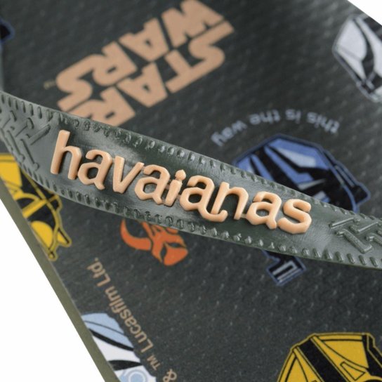 Chinelo Havaianas Top Star Wars Unissex