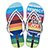 Chinelo Infantil Grendene Kids Ipanema Now United - Branco+Azul