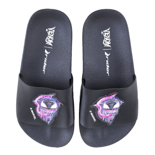 Chinelo Infantil Grendene Kids Slide Marvel Masculino