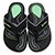 Chinelo Infantil Grendene Rider R Line Plus - Cinza+Preto