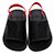 Chinelo Infantil Grendene Rider Street Slide Menino - Preto+Vermelho