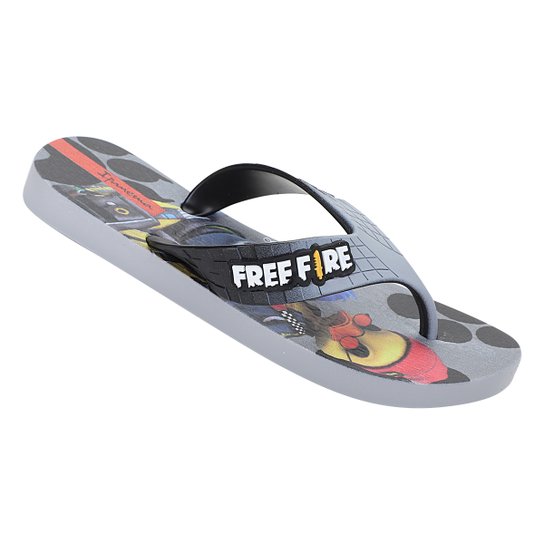 Chinelo Infantil Ipanema Free Fire Menino