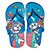 Chinelo Infantil Ipanema Super Mario Menino - Azul+Laranja