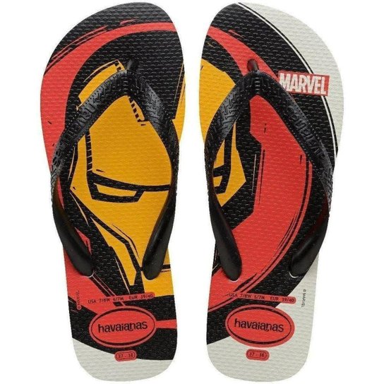 Chinelo Masculino Havaianas Top Marvel Branco - 4146953