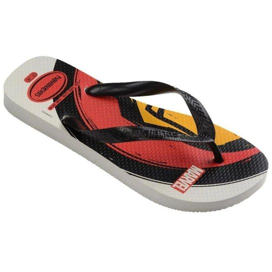 Chinelo Masculino Havaianas Top Marvel Branco - 4146953