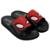 Chinelo Menino Gaspea Slide Homem Aranha Spider Man Grendene 23194 Preto/Vermelho/Branco - Preto