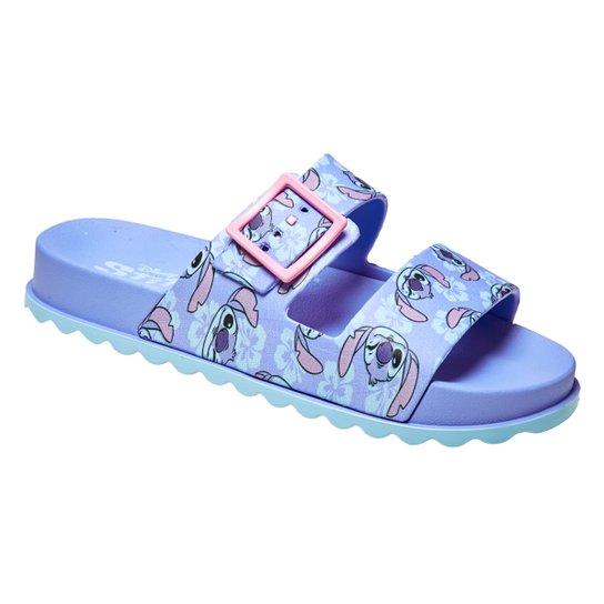 Chinelo Slide Infantil Grendene Kids Stitch Summer Menina