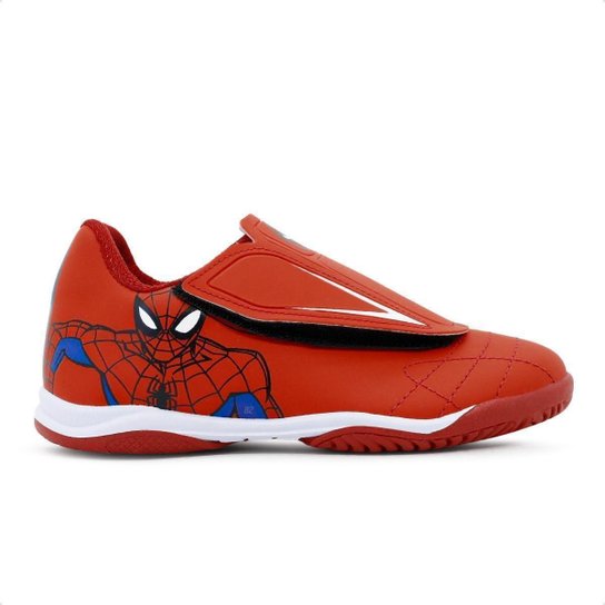 Chuteira Futsal Dray Marvel Original Sem Cadarço Infantil