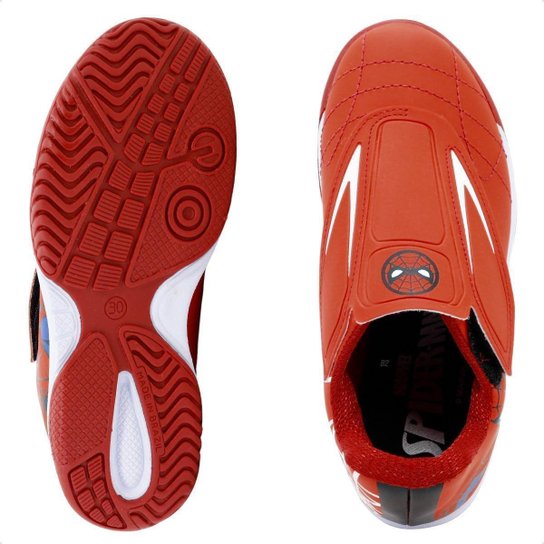 Chuteira Futsal Dray Marvel Original Sem Cadarço Infantil