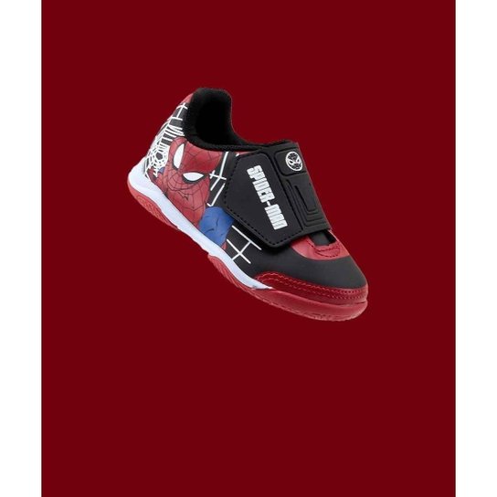 Chuteira Futsal Homem Aranha Dray 4114 Preto