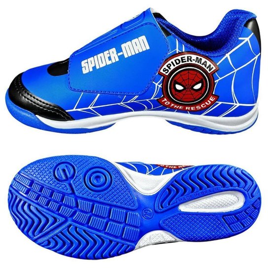 Chuteira Infantil Homem Aranha Dray Tênis Calçado Marvel