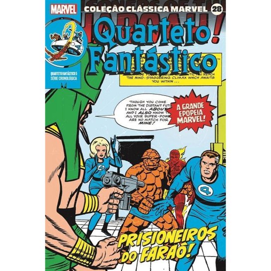 Coleção Clássica Marvel Vol. 28 - Quarteto Fantástico Vol. 5
