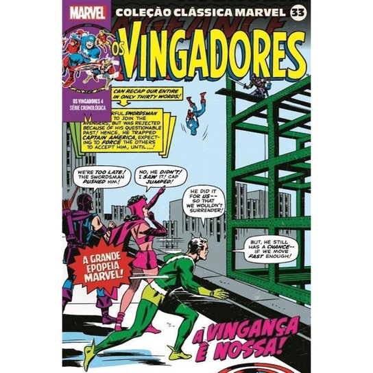 Coleção Clássica Marvel Vol. 33 - Vingadores Vol. 4
