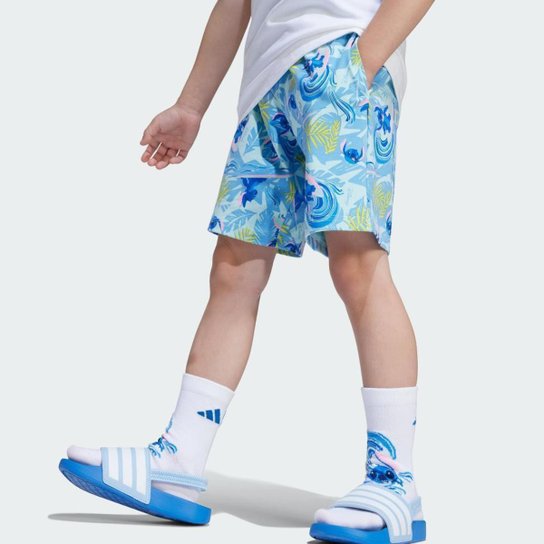 Conjunto Infantil Adidas Camiseta Disney Lilo and Stitch