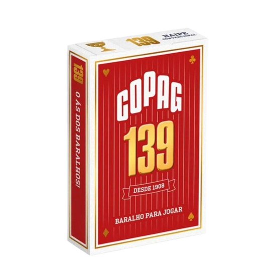 Copag Baralho 139 Vermelho