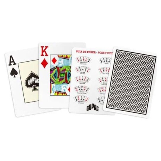 Copag Baralho Pro Texas Hold Com Card Guard Case