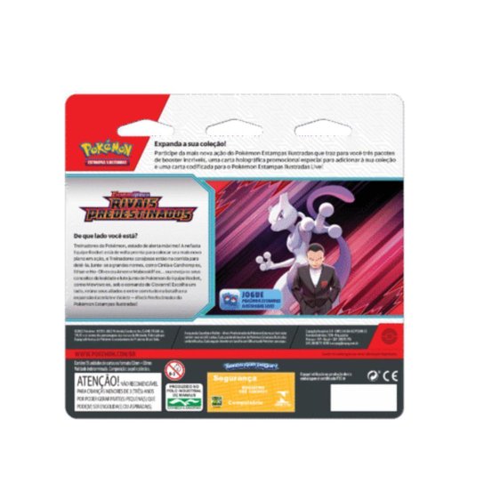 Copag Pokémon Blister Quadruplo Rivais Predestinados Eevee