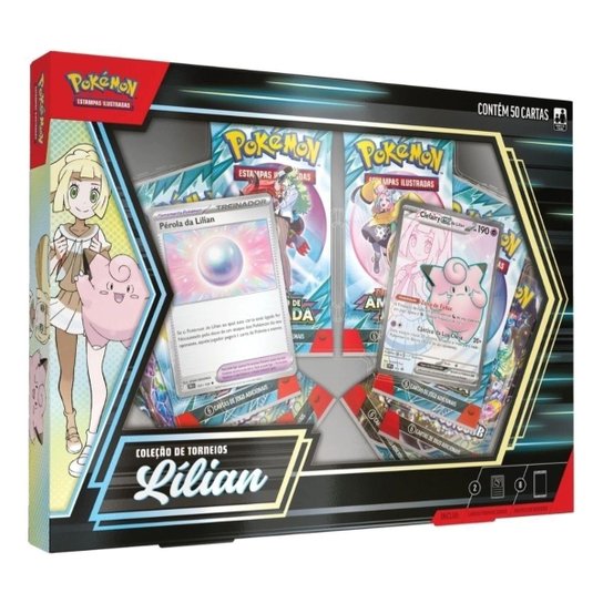 Copag Pokemon Box Coleção de Torneios Lílian