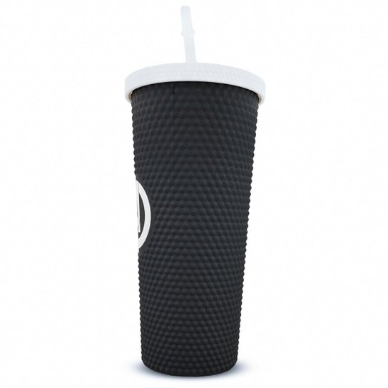 Copo Stiff Vingadores Com Canudo 710ml Marvel