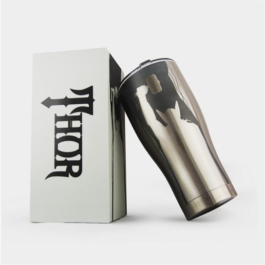 Copo Térmico Inox 900ml Thor Oficial Marvel