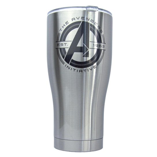 Copo Térmico Vingadores Inox 900ml Oficial Marvel