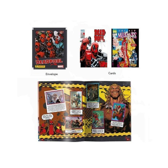 Deadpool - Álbum Capa Cartão