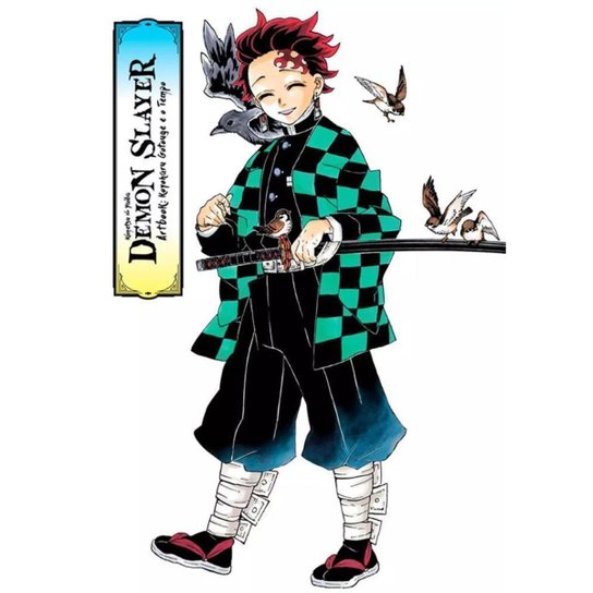 Demon Slayer Artbook: Koyoharu Gotouge E O Tempo