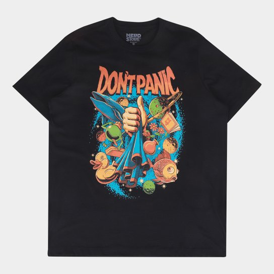 Don't Panic! - Camiseta NerdStore