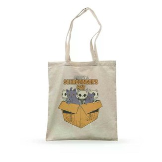 Ecobag Adopt A Schrödinger's Cat