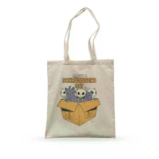 Ecobag Adopt A Schrödinger's Cat