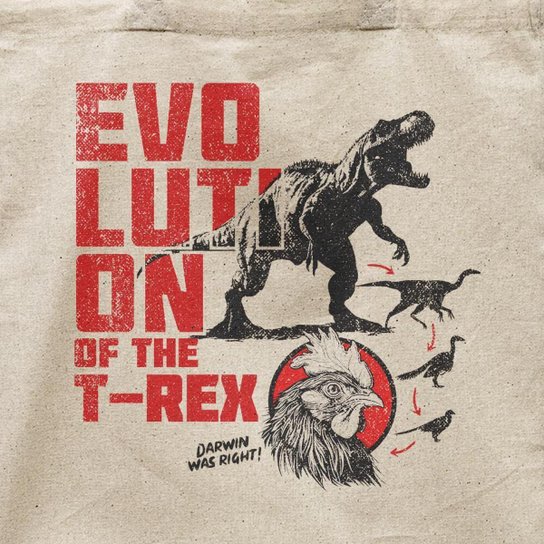 Ecobag Evolution Of The T-Rex