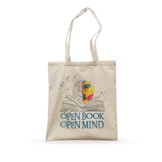 Ecobag Open Book Open Mind