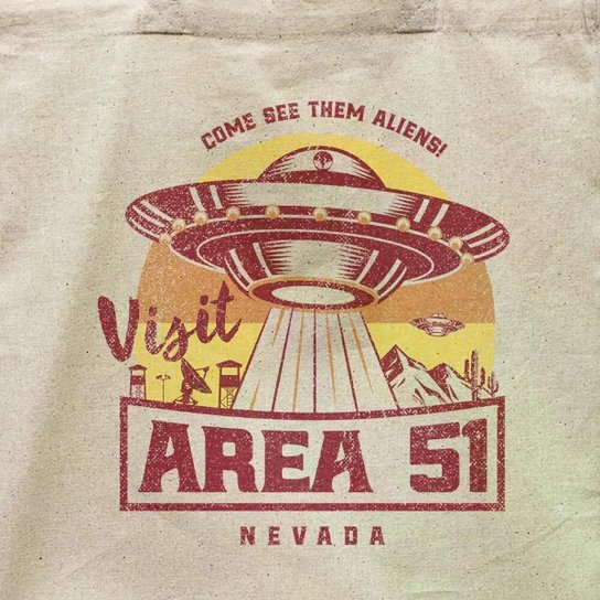 Ecobag Visit Area 51