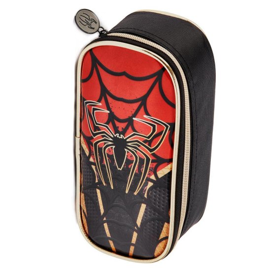 Estojo Escolar Homem Aranha Porta Lápis