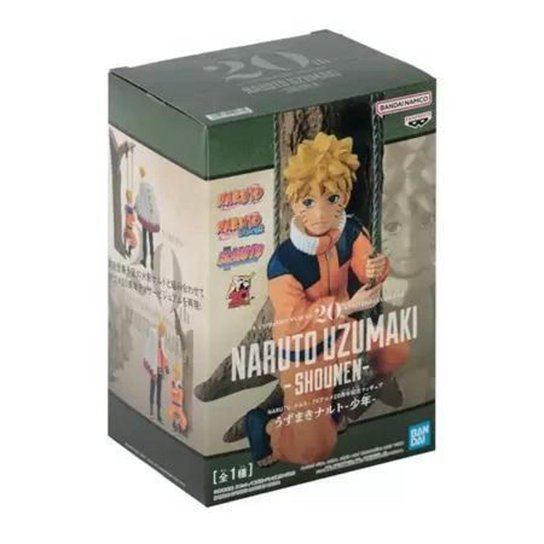 Figura Bandai Spirits Naruto Uzumaki Aniversario 20th Naruto 18cm