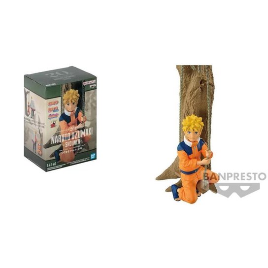 Figura Bandai Spirits Naruto Uzumaki Aniversario 20th Naruto 18cm