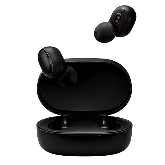 Fone de ouvido Bluetooth 5.0 A6s TWS Sem fio Auriculares Preto