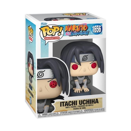 Funko Itachi Uchiha com Double Mangekyō Sharingan, POP!