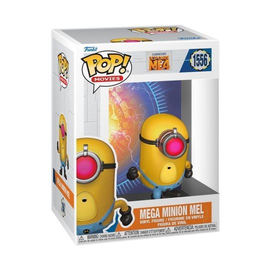 Funko Mega Minion Mel, POP! Movies, Meu Malvado Favorito 4