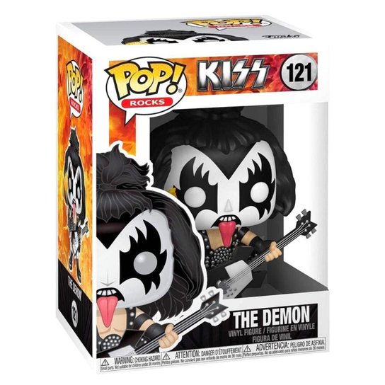FUNKO POP! Kiss THE DEMON #121 Rocks Funko