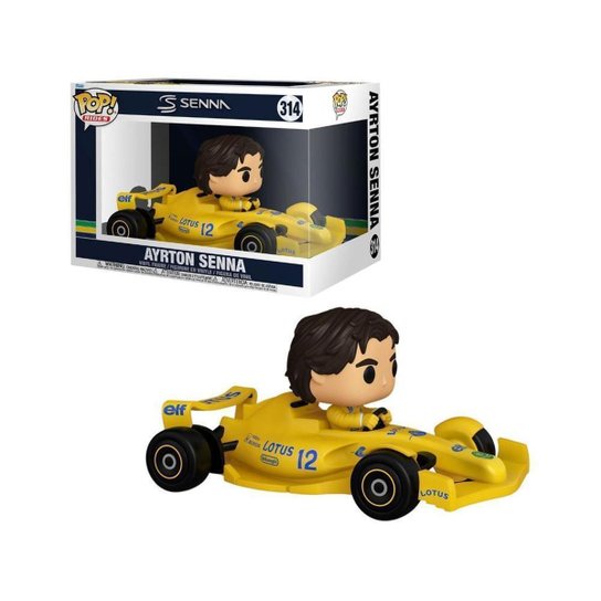 Funko Pop! Rides Lotus Ayrton Senna JPS