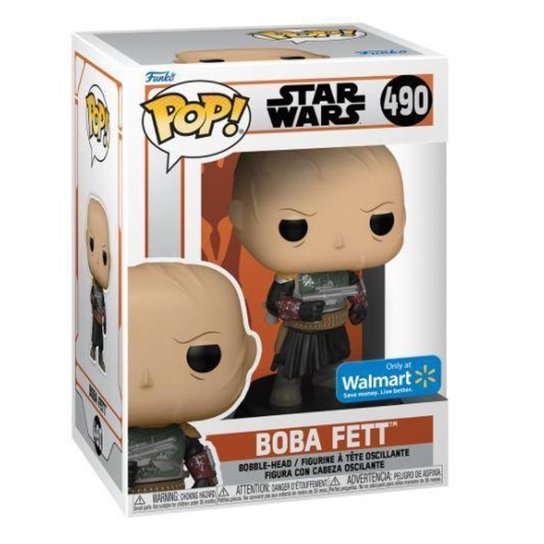 Funko Pop Boba Fett #490 Edição Especial Star Wars